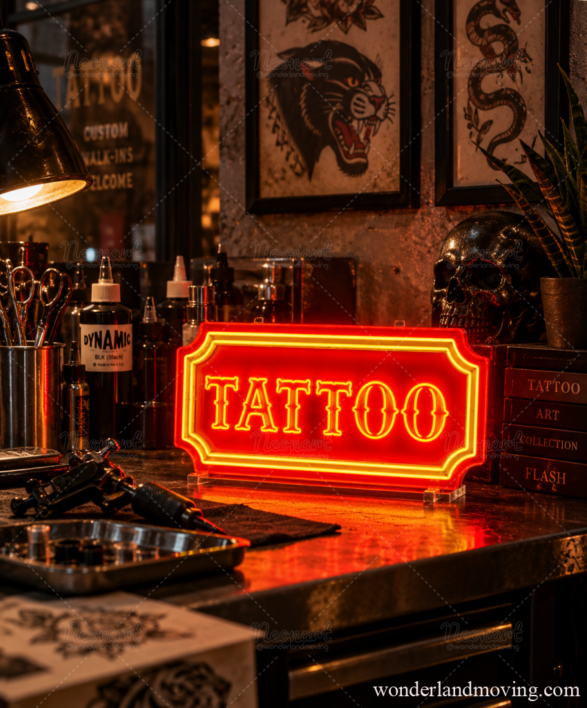 TATTOO ネオンサイン｜タトゥーショップ・刺青 LED看板 - ネオン看板