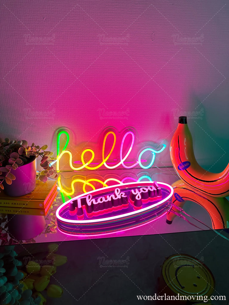 Thank you! ネオン看板 – wonderlandmoving