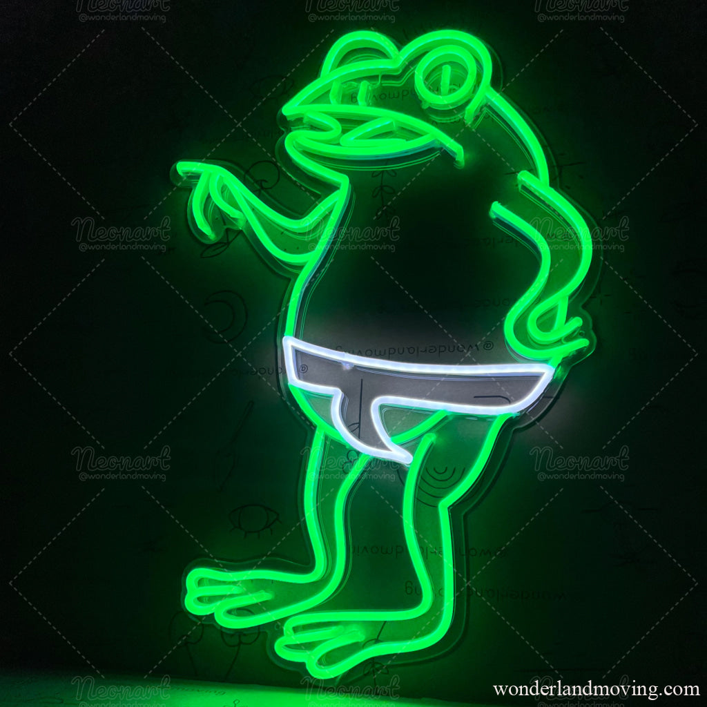 蛙　カエルネオン看板 ネオン看板
