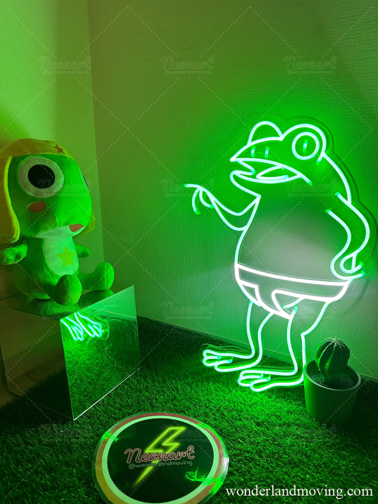 蛙　カエルネオン看板 ネオン看板