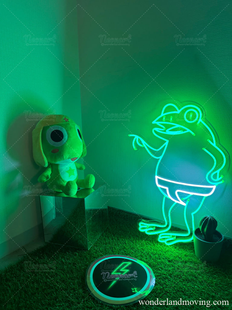 蛙　カエルネオン看板 ネオン看板