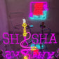 煙・SHISHA・水タバコ・シーシャネオンサイン ネオン看板